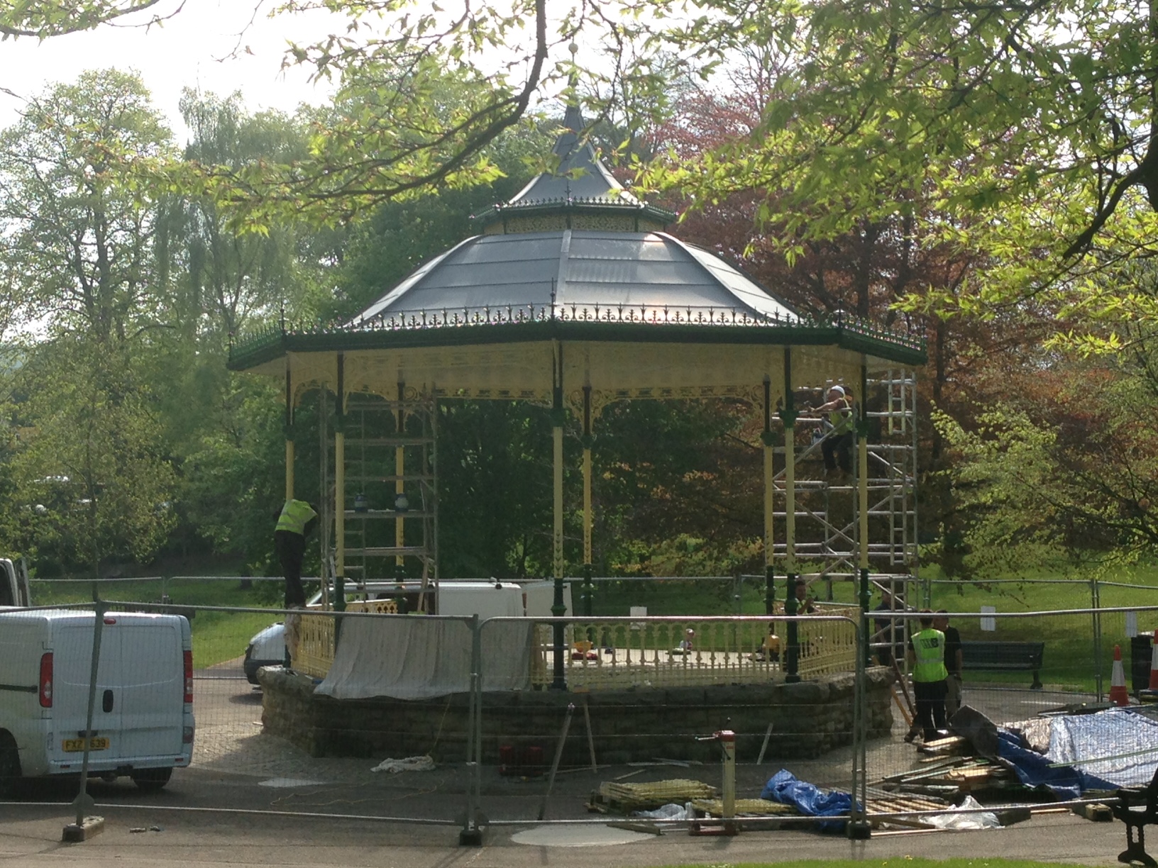 Hexham Bandstand Restoration Completion