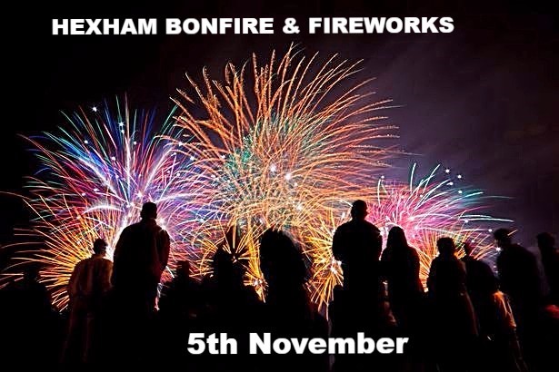 Hexham Bonfire & Fireworks – 5th November