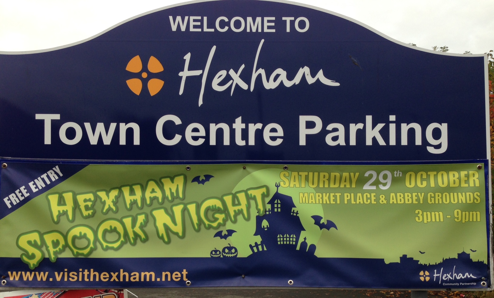 Hexham Spook Night – Saturday 29th October