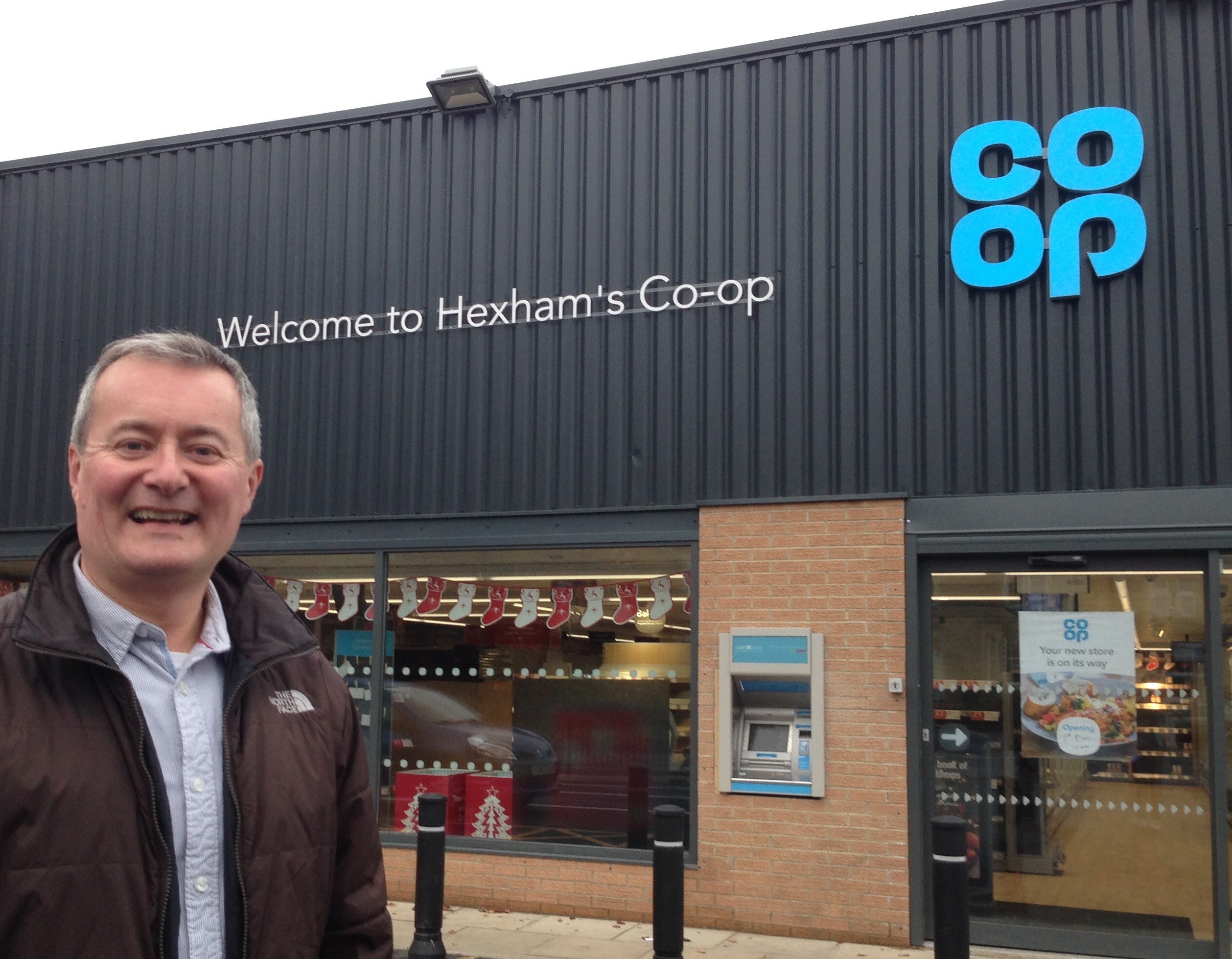 Hexham Co-op open 1 Dec