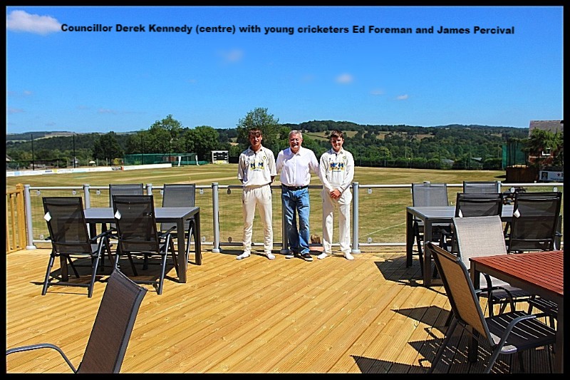 New Deck at Tynedale Cricket Club