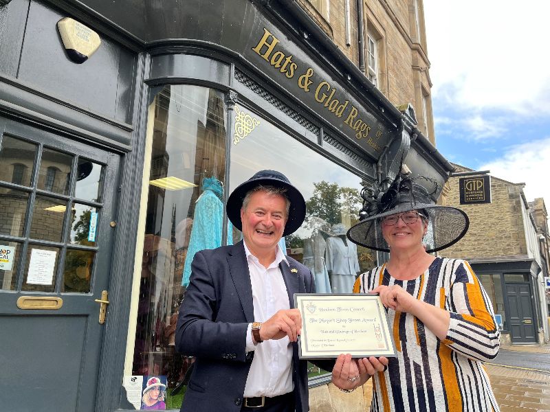 Hats & Glad Rags wins Mayor’s Shop Front award 